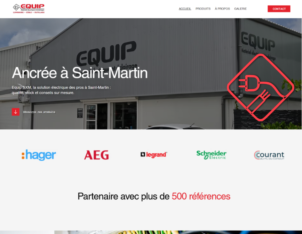 site web créer par rank agence web cannes